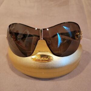 Chopard Limited Edition SCH 751S 0300 115 Rose Gold Women Sunglasses